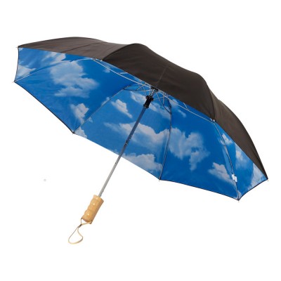 Зонт Blue skies 21" двухсекционный полуавтомат