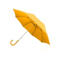 Зонт-трость механический с полупрозрачной ручкой